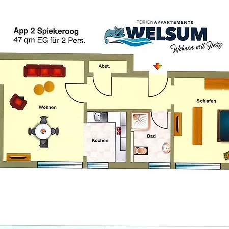 Apartment Spiekeroog Bad Zwischenahn