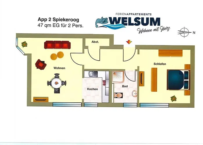 Lägenhet Spiekeroog Bad Zwischenahn